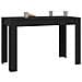 Tavolo da Pranzo Nero 120x60x76 cm in Legno Multistrato - Foto miniatura 4