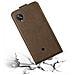 Custodia Compatibile Con Lg Nexus 5 In Bruno Caffè - Coperchio Protettivo In Design Flip Con Chiusura Magnetica - Foto miniatura 2