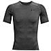 Heatgear Armour Short Sleeve, Uomo, Grigio, T-shirt A Compressione, Numero: 3xl Eu - Foto miniatura 1