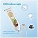 Dei Capelli Del Bambino Tagliatore Silenziose Clippers Dei Capelli Per I Bambini Silenzioso Bambini Trimmer Capelli Cordless Bambino Haircut Macchina In Borsa Per Il Trasporto Usb Ricaricabile Impermeabile 3 Guida Combs (con Borsa)  - Foto miniatura 3