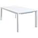 Tavolo Allungabile 160/240x100x75 Cm Houston Bianco Bianco - Foto miniatura 3