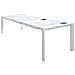 Tavolo Allungabile 160/240x100x75 Cm Houston Bianco Bianco - Foto miniatura 5