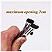 Appendiabiti Con Clip Acciaio Inossidabile   10-pack - Foto miniatura 8