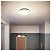Suede - Lampada Da Soffitto Led Tonda Bianca Piccola 28Cm 12W - Foto miniatura 4
