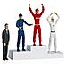Winner"˜s rostrum with set of figures, Multi - Foto miniatura 1