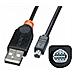 USB Digital Camera Cable, USB A, Maschio / maschio, 2m - Foto miniatura 1