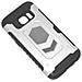 Custodia Defender Shell Alta Protezione Antiscivolo Magnetica Per Samsung Galaxy S7 G930 Silver - Foto miniatura 1