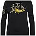 Long Hoodie Fishing Mania Woman Nero M - Foto miniatura 2