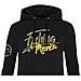 Long Hoodie Fishing Mania Woman Nero M - Foto miniatura 3