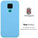 Custodia Compatibile Con Huawei Mate 30 Lite In Candy Blu - Coperchio Protettivo In Silicone Tpu Flessibile - Foto miniatura 3