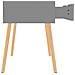 Comodini 2 pz Grigi 40x40x56 cm in Legno Multistrato - Foto miniatura 4