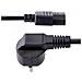 Cavo di alimentazione per PC da EU Schuko a C13 da 1 m, Cavo di corrente AC 250V 10A 18AWG, Cavo di ricambio con spina italiana per portatile /TV /monitor /schermo da Schuko CEE 7/7 a IEC 60320 C13, Nero - Foto miniatura 2