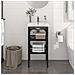 Struttura Per Lavabo Da Bagno Nera 40x38x83 Cm In Ferro - Foto miniatura 1