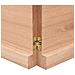 Piano Tavolo Marrone 180x40x (2-4) cm Massello Rovere Trattato - Foto miniatura 3