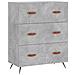 Credenza Grigio Cemento 69,5x34x90 Cm In Legno Multistrato - Foto miniatura 2