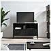 Mobile Porta Tv Nero 80x36x50 Cm In Legno Multistrato - Foto miniatura 1