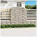 Cesto Gabbione Ad Arco 200x50x220/240 Cm Ferro Zincato - Foto miniatura 1