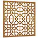 Decorazione Muro Da Giardino 55x55 Cm Moresco Acciaio Corten - Foto miniatura 2