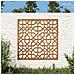 Decorazione Muro Da Giardino 55x55 Cm Moresco Acciaio Corten - Foto miniatura 1