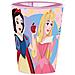 Disney Bicchiere Rosa Per Bambine In Plastica Principesse Biancaneve Aurora Ariel Da 260 Ml Con Beccuccio Per Bere Facilmente - Foto miniatura 1