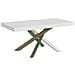 Tavolo Allungabile 90x180/440 Cm Volantis Telaio Gambe 4 Colori (a) - Bianco Frassino - Foto miniatura 6