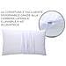 Guanciale Cuscino Letto Memory Anallergico Traspirante Antibatterico Fresh - Foto miniatura 5