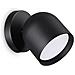 Applique Da Parete Contemporaneo Dodo Metallo Nero 1 Luce Gx53 15w 3000k Ip20 - Foto miniatura 1