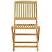 Sedie Giardino Pieghevoli 4 Pz 57x49x90cm Legno Massello Acacia - Foto miniatura 3