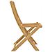 Sedie Giardino Pieghevoli 4 Pz 57x49x90cm Legno Massello Acacia - Foto miniatura 5