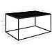Tavolino Vita - Nero - Metallo - 60x90x45 Cm - Foto miniatura 7