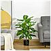 Pianta Artificiale Sempreverde Con Vaso ?17x14.5 Cm Nero Per Interni Ed Esterni, Altezza Pianta 95 Cm - Foto miniatura 3