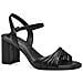 Black Elegant Open Sandals Sandali Sintetico E Tessile Scarpe Donna Nero Eu 37, 1-28324-42 001 - Foto miniatura 1