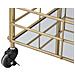 Carrello Mf4 - Oro - Metallo - 60x30,5x80 Cm - Foto miniatura 5