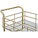 Carrello Mf4 - Oro - Metallo - 60x30,5x80 Cm - Foto miniatura 6