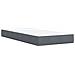 Giroletto a Molle con Materasso Grigio Scuro 80x200 cm Velluto - Foto miniatura 6