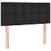 Giroletto a Molle con Materasso Nero 120x190 cm in Similpelle - Foto miniatura 7