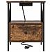 Armadio da Notte 2 pcs Rovere fumo 41.5 x 40.5 x 55 cm - Foto miniatura 7