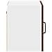 Pensile cucina con porta 2 pcs Rovere Marrone 40 x 31 x 40 cm - Foto miniatura 8