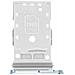 Cassetto Sim Originale Per Galaxy S25 / S25 Plus Dual Nano Sim, Blu Chiaro - Foto miniatura 4