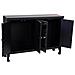 Credenza In Legno Con 4 Porte 100,5x26x70 - Foto miniatura 5