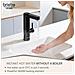 Ih1206 Rubinetto Elettrico Con Scaldabagno Istantaneo, Acqua Calda Subito Display, Inox 3600w Nero - Foto miniatura 3