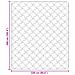 Duvet Estivo Talpa 220 x 260 cm Microfibra e Fleece Teddy - Foto miniatura 9
