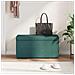 Pouf Verde Scuro 81 x 41 x 40 cm Tessuto e Legno Ingegnerizzato - Foto miniatura 3