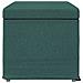 Pouf Verde Scuro 81 x 41 x 40 cm Tessuto e Legno Ingegnerizzato - Foto miniatura 5