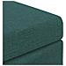 Pouf Verde Scuro 81 x 41 x 40 cm Tessuto e Legno Ingegnerizzato - Foto miniatura 6