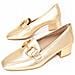 Mocassino Luxury Gold Oro Materiale Sintetico - Foto miniatura 1