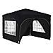 Tenda per feste a pop-up 290 x 290 x 245 cm Antracite - Foto miniatura 1