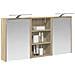 Set di Armadi da Bagno con lo scaffale 3 pcs 126 x 16 x 62.5 cm - Foto miniatura 3