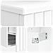 Mobile lavabo da parete Bianco Lucido 49 x 44,5 x 65,5 cm - Foto miniatura 4