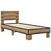 Struttura letto con testata Rovere Artigianale 80 x 200 cm - Foto miniatura 2